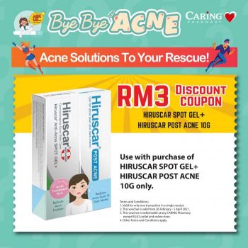 Caring-Pharmacy-Bye-Bye-Acne-Promotion-3-350x350 - Beauty & Health Johor Kedah Kelantan Kuala Lumpur Melaka Negeri Sembilan Pahang Penang Perak Perlis Personal Care Promotions & Freebies Putrajaya Sabah Sarawak Selangor Skincare Terengganu 