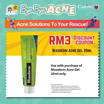 Caring-Pharmacy-Bye-Bye-Acne-Promotion-6-350x350 - Beauty & Health Johor Kedah Kelantan Kuala Lumpur Melaka Negeri Sembilan Pahang Penang Perak Perlis Personal Care Promotions & Freebies Putrajaya Sabah Sarawak Selangor Skincare Terengganu