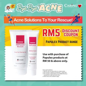 Caring-Pharmacy-Bye-Bye-Acne-Promotion-7-350x350 - Beauty & Health Johor Kedah Kelantan Kuala Lumpur Melaka Negeri Sembilan Pahang Penang Perak Perlis Personal Care Promotions & Freebies Putrajaya Sabah Sarawak Selangor Skincare Terengganu