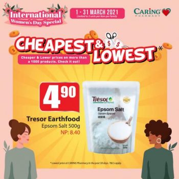 Caring-Pharmacy-International-Womens-Day-Promotion-1-350x349 - Beauty & Health Health Supplements Johor Kedah Kelantan Kuala Lumpur Melaka Negeri Sembilan Online Store Pahang Penang Perak Perlis Personal Care Promotions & Freebies Putrajaya Sabah Sarawak Selangor Terengganu 