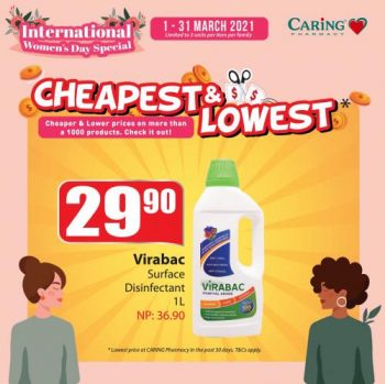 Caring-Pharmacy-International-Womens-Day-Promotion-4-350x349 - Beauty & Health Health Supplements Johor Kedah Kelantan Kuala Lumpur Melaka Negeri Sembilan Online Store Pahang Penang Perak Perlis Personal Care Promotions & Freebies Putrajaya Sabah Sarawak Selangor Terengganu 