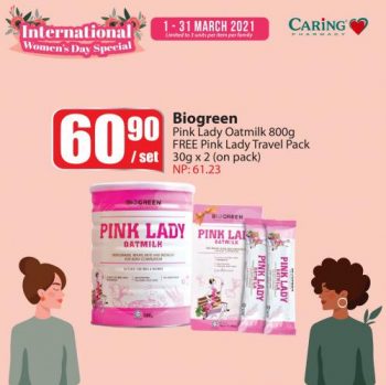 Caring-Pharmacy-International-Womens-Day-Promotion-7-350x349 - Beauty & Health Health Supplements Johor Kedah Kelantan Kuala Lumpur Melaka Negeri Sembilan Online Store Pahang Penang Perak Perlis Personal Care Promotions & Freebies Putrajaya Sabah Sarawak Selangor Terengganu