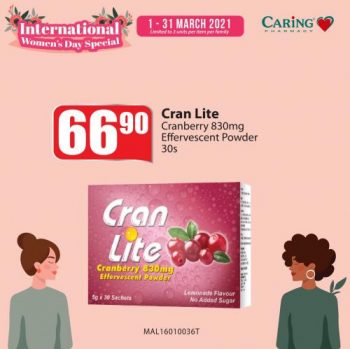 Caring-Pharmacy-International-Womens-Day-Promotion-9-350x349 - Beauty & Health Health Supplements Johor Kedah Kelantan Kuala Lumpur Melaka Negeri Sembilan Online Store Pahang Penang Perak Perlis Personal Care Promotions & Freebies Putrajaya Sabah Sarawak Selangor Terengganu 