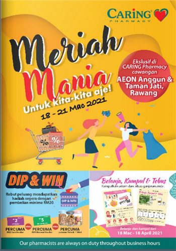Caring-Pharmacy-Meriah-Mania-Deals-350x500 - Beauty & Health Health Supplements Personal Care Promotions & Freebies Selangor 