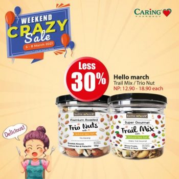 Caring-Pharmacy-Weekend-Crazy-Sale-1-350x349 - Beauty & Health Health Supplements Johor Kedah Kelantan Kuala Lumpur Malaysia Sales Melaka Negeri Sembilan Pahang Penang Perak Perlis Personal Care Putrajaya Sabah Sarawak Selangor Terengganu 