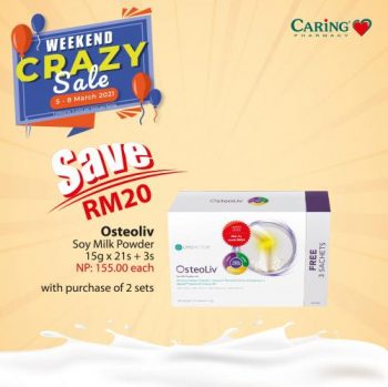 Caring-Pharmacy-Weekend-Crazy-Sale-12-350x349 - Beauty & Health Health Supplements Johor Kedah Kelantan Kuala Lumpur Malaysia Sales Melaka Negeri Sembilan Pahang Penang Perak Perlis Personal Care Putrajaya Sabah Sarawak Selangor Terengganu