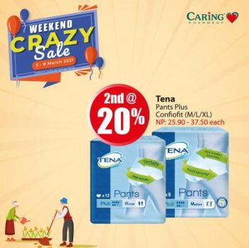 Caring-Pharmacy-Weekend-Crazy-Sale-6-350x349 - Beauty & Health Health Supplements Johor Kedah Kelantan Kuala Lumpur Malaysia Sales Melaka Negeri Sembilan Pahang Penang Perak Perlis Personal Care Putrajaya Sabah Sarawak Selangor Terengganu
