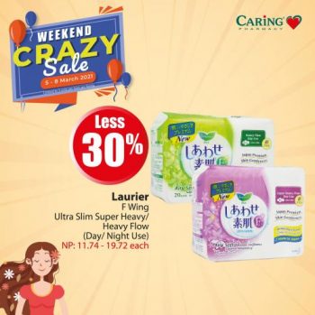 Caring-Pharmacy-Weekend-Crazy-Sale-8-350x349 - Beauty & Health Health Supplements Johor Kedah Kelantan Kuala Lumpur Malaysia Sales Melaka Negeri Sembilan Pahang Penang Perak Perlis Personal Care Putrajaya Sabah Sarawak Selangor Terengganu 