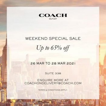 Coach-Weekend-Special-Sale-at-Johor-Premium-Outlets-350x350 - Bags Fashion Accessories Fashion Lifestyle & Department Store Johor Malaysia Sales 