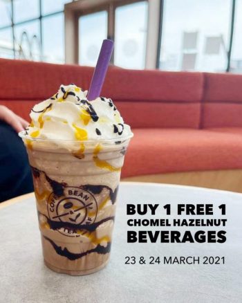 Coffee-Bean-Buy-1-Free-1-ChoMel-Hazelnut-Promotion-1-350x438 - Beverages Food , Restaurant & Pub Johor Kedah Kelantan Kuala Lumpur Melaka Negeri Sembilan Pahang Penang Perak Perlis Promotions & Freebies Putrajaya Selangor Terengganu 