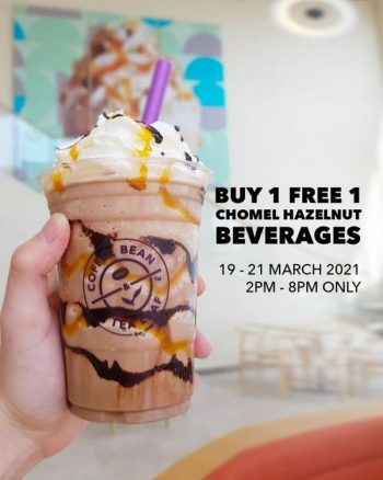 Coffee-Bean-Buy-1-Free-1-ChoMel-Hazelnut-Promotion-350x438 - Beverages Food , Restaurant & Pub Johor Kedah Kelantan Kuala Lumpur Melaka Negeri Sembilan Pahang Penang Perak Perlis Promotions & Freebies Putrajaya Selangor Terengganu 