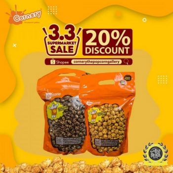 Cornery-Malaysia-3.3-Sale-on-Shopee-350x350 - Beverages Food , Restaurant & Pub Johor Kedah Kelantan Kuala Lumpur Malaysia Sales Melaka Negeri Sembilan Online Store Pahang Penang Perak Perlis Putrajaya Sabah Sarawak Selangor Terengganu 