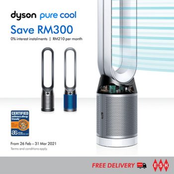 ESH-Electrical-Dyson-Pure-Cool-Promo-350x350 - Electronics & Computers Home Appliances Johor Kedah Kelantan Kitchen Appliances Kuala Lumpur Melaka Negeri Sembilan Online Store Pahang Penang Perak Perlis Promotions & Freebies Putrajaya Sabah Sarawak Selangor Terengganu 