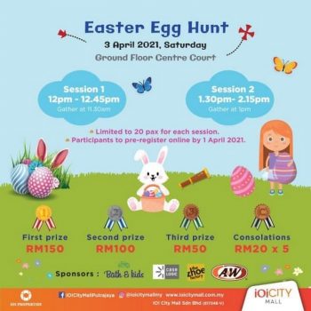 Easter-Egg-Hunt-day-at-IOI-City-Mall-350x350 - Events & Fairs Others Putrajaya 