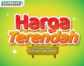 Econsave-Harga-Terendah-Promotion-2-350x273 - Johor Kedah Kelantan Kuala Lumpur Melaka Negeri Sembilan Pahang Penang Perak Perlis Promotions & Freebies Putrajaya Sabah Sarawak Selangor Supermarket & Hypermarket Terengganu 