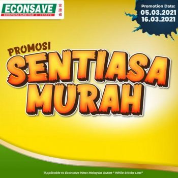 Econsave-Sentiasa-Murah-Promotion-350x350 - Johor Kedah Kelantan Kuala Lumpur Melaka Negeri Sembilan Pahang Penang Perak Perlis Promotions & Freebies Putrajaya Sabah Sarawak Selangor Supermarket & Hypermarket Terengganu 