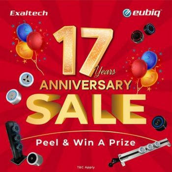 Eubiq-17th-Anniversary-Sale-350x350 - Computer Accessories Electronics & Computers Home Appliances IT Gadgets Accessories Johor Kedah Kelantan Kuala Lumpur Malaysia Sales Melaka Negeri Sembilan Online Store Pahang Penang Perak Perlis Putrajaya Sabah Sarawak Selangor Terengganu 