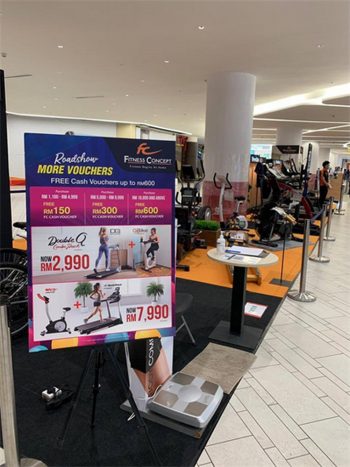 Fitness-Concept-Roadshow-More-Vouchers-Promo-at-1-Utama-Shopping-Centre-350x467 - Fitness Promotions & Freebies Selangor Sports,Leisure & Travel 