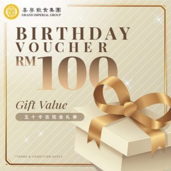 Grand-Imperial-Free-RM100-Food-Voucher-350x350 - Hotels Johor Kedah Kelantan Kuala Lumpur Melaka Negeri Sembilan Online Store Pahang Penang Perak Perlis Promotions & Freebies Putrajaya Sabah Sarawak Selangor Sports,Leisure & Travel Terengganu 