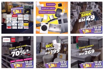 H-Trends-Warehouse-Sale-Clearance-2021-Malaysia-Jualan-Gudang-02-350x236 - Flooring Home & Garden & Tools Kitchenware Kuala Lumpur Sanitary & Bathroom Selangor Warehouse Sale & Clearance in Malaysia 
