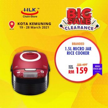 HLK-Big-Sale-Clearance-at-Kota-Kemuning-20-350x350 - Electronics & Computers Home Appliances Kitchen Appliances Selangor Warehouse Sale & Clearance in Malaysia 