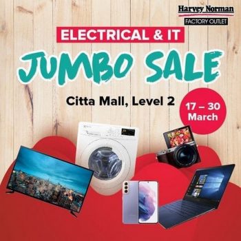 Harvey-Norman-Electrical-IT-Jumbo-Sale-at-CITTA-Mall-350x350 - Computer Accessories Electronics & Computers Home Appliances IT Gadgets Accessories Kitchen Appliances Malaysia Sales Selangor 