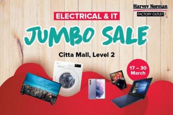 Harvey-Norman-Electrical-IT-Jumbo-Sale-at-Citta-Mall-1-350x232 - Computer Accessories Electronics & Computers Home Appliances IT Gadgets Accessories Kitchen Appliances Malaysia Sales Selangor 