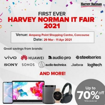 Harvey-Norman-IT-Fair-2021-at-Ampang-Point-350x350 - Computer Accessories Electronics & Computers Events & Fairs Home Appliances IT Gadgets Accessories Kitchen Appliances Selangor 