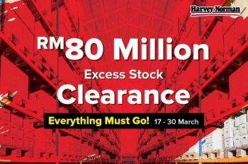 Harvey-Norman-RM80-Million-Excess-Stock-Clearance-Sale-350x232 - Beddings Computer Accessories Electronics & Computers Furniture Home & Garden & Tools Home Appliances Home Decor IT Gadgets Accessories Johor Kedah Kelantan Kitchen Appliances Kuala Lumpur Melaka Negeri Sembilan Pahang Penang Perak Perlis Putrajaya Sabah Sarawak Selangor Terengganu Warehouse Sale & Clearance in Malaysia 