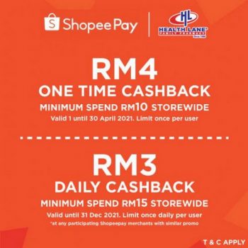 Health-Lane-RM5-Cashback-Promotion-with-ShopeePay-350x350 - Beauty & Health Health Supplements Johor Kedah Kelantan Kuala Lumpur Melaka Negeri Sembilan Pahang Penang Perak Perlis Personal Care Promotions & Freebies Putrajaya Sabah Sarawak Selangor Terengganu 