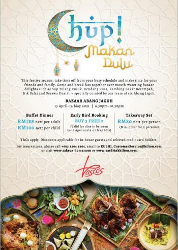 Hilton-Buka-Puasa-Dinner-Promotion-350x493 - Beverages Food , Restaurant & Pub Hotels Kuala Lumpur Promotions & Freebies Selangor Sports,Leisure & Travel 