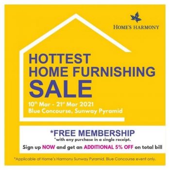 Homes-Harmony-Hottest-Home-Furnishing-Sale-1-350x350 - Furniture Home & Garden & Tools Home Decor Malaysia Sales Selangor 