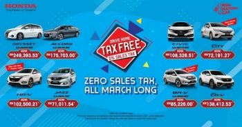 Honda-0-Sales-Tax-Promo-350x184 - Automotive Johor Kedah Kelantan Kuala Lumpur Melaka Negeri Sembilan Pahang Penang Perak Perlis Promotions & Freebies Putrajaya Sabah Sarawak Selangor Terengganu 