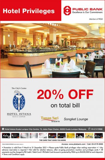 Hotel-Istana-20-off-Promo-with-Public-Bank-350x534 - Bank & Finance Hotels Kuala Lumpur Promotions & Freebies Public Bank Selangor Sports,Leisure & Travel 