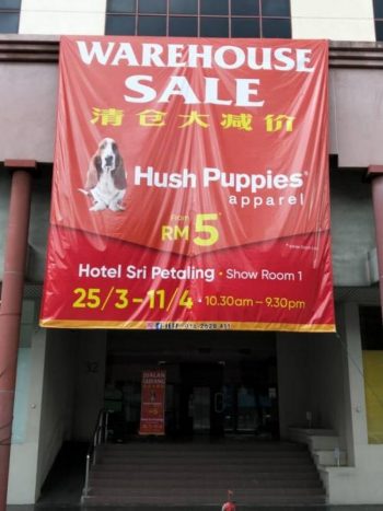 Hush-Puppies-Apparel-Warehouse-Sale-at-Hotel-Sri-Petaling-350x467 - Apparels Fashion Accessories Fashion Lifestyle & Department Store Kuala Lumpur Selangor Warehouse Sale & Clearance in Malaysia 