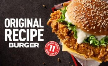 KFC-Original-Recipe-Burger-Promo-350x214 - Beverages Food , Restaurant & Pub Johor Kedah Kelantan Kuala Lumpur Melaka Negeri Sembilan Pahang Penang Perak Perlis Promotions & Freebies Putrajaya Sabah Sarawak Selangor Terengganu 