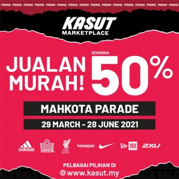 Kasut-Marketplace-50-off-Sale-at-Mahkota-Parade-350x350 - Apparels Fashion Accessories Fashion Lifestyle & Department Store Footwear Malaysia Sales Melaka 