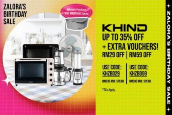 Khind-Special-Promotion-on-Zalora-Birthday-Sale-350x233 - Electronics & Computers Home Appliances Johor Kedah Kelantan Kitchen Appliances Kuala Lumpur Melaka Negeri Sembilan Online Store Pahang Penang Perak Perlis Promotions & Freebies Putrajaya Sabah Sarawak Selangor Terengganu 