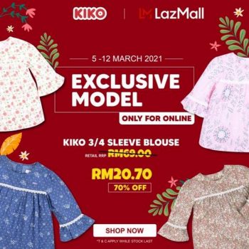 Kiko-Promotion-Up-To-70-OFF-on-Lazada-350x350 - Baby & Kids & Parenting Children Fashion Johor Kedah Kelantan Kuala Lumpur Melaka Negeri Sembilan Online Store Pahang Penang Perak Perlis Promotions & Freebies Putrajaya Sabah Sarawak Selangor Terengganu 