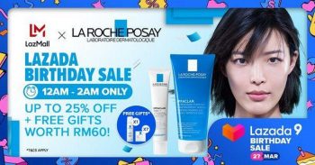 La-Roche-Posay-Promotion-on-Lazada-Birthday-Sale-350x183 - Beauty & Health Johor Kedah Kelantan Kuala Lumpur Melaka Negeri Sembilan Online Store Pahang Penang Perak Perlis Personal Care Promotions & Freebies Putrajaya Sabah Sarawak Selangor Skincare Terengganu 