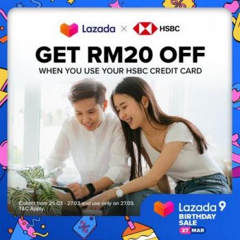 Lazada-Birthday-Sale-with-HSBC-350x350 - Bank & Finance HSBC Bank Johor Kedah Kelantan Kuala Lumpur Malaysia Sales Melaka Negeri Sembilan Others Pahang Penang Perak Perlis Putrajaya Sabah Sarawak Selangor Terengganu 