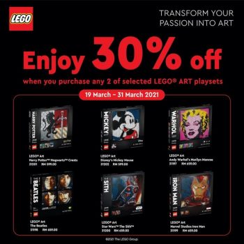 Lego-Store-ART-Playsets-30-OFF-Promotion-350x350 - Baby & Kids & Parenting Johor Kedah Kelantan Kuala Lumpur Melaka Negeri Sembilan Pahang Penang Perak Perlis Promotions & Freebies Putrajaya Sabah Sarawak Selangor Terengganu Toys 