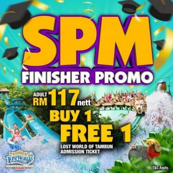 Lost-World-Of-Tambun-SPM-Finisher-Promo-350x350 - Perak Promotions & Freebies Sports,Leisure & Travel Theme Parks 