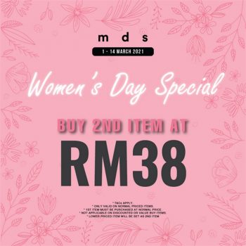 MDS-Womens-Day-Special-350x350 - Apparels Fashion Accessories Fashion Lifestyle & Department Store Kuala Lumpur Promotions & Freebies Selangor 