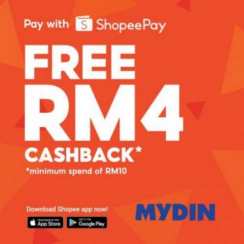 MYDIN-RM4-Cashback-Promotion-with-ShopeePay-350x350 - Johor Kedah Kelantan Kuala Lumpur Melaka Negeri Sembilan Pahang Penang Perak Perlis Promotions & Freebies Putrajaya Sabah Sarawak Selangor Supermarket & Hypermarket Terengganu 