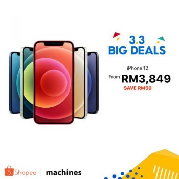 Machines-3.3-Sale-on-Shopee-1-350x350 - Computer Accessories Electronics & Computers IT Gadgets Accessories Johor Kedah Kelantan Kuala Lumpur Malaysia Sales Melaka Negeri Sembilan Online Store Pahang Penang Perak Perlis Putrajaya Sabah Sarawak Selangor Terengganu 