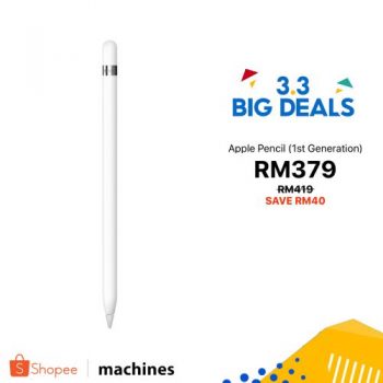 Machines-3.3-Sale-on-Shopee-4-350x350 - Computer Accessories Electronics & Computers IT Gadgets Accessories Johor Kedah Kelantan Kuala Lumpur Malaysia Sales Melaka Negeri Sembilan Online Store Pahang Penang Perak Perlis Putrajaya Sabah Sarawak Selangor Terengganu 