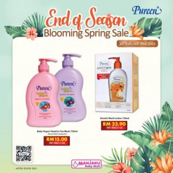 Manjaku-Pureen-End-of-Season-Blooming-Spring-Sale-5-350x350 - Baby & Kids & Parenting Babycare Children Fashion Johor Kedah Kelantan Kuala Lumpur Malaysia Sales Melaka Negeri Sembilan Pahang Penang Perak Perlis Putrajaya Sabah Sarawak Selangor Terengganu