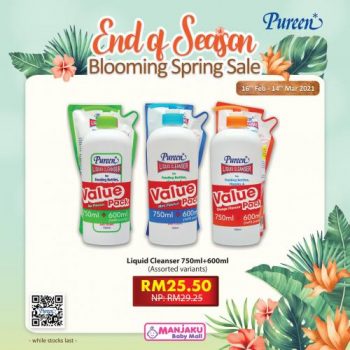 Manjaku-Pureen-End-of-Season-Blooming-Spring-Sale-6-350x350 - Baby & Kids & Toys Babycare Children Fashion Johor Kedah Kelantan Kuala Lumpur Malaysia Sales Melaka Negeri Sembilan Pahang Penang Perak Perlis Putrajaya Sabah Sarawak Selangor Terengganu 