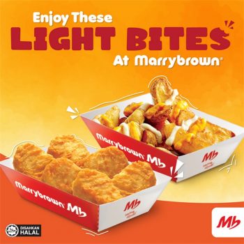 Marrybrown-Light-Bites-Promo-350x350 - Beverages Food , Restaurant & Pub Johor Kedah Kelantan Kuala Lumpur Melaka Negeri Sembilan Pahang Penang Perak Perlis Promotions & Freebies Putrajaya Sabah Sarawak Selangor Terengganu 